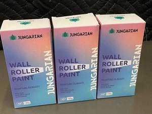 lot 148 image: Jungarian Wall Roller Paint 100g - Non-Toxic, Washable Finish, Quick-Drying