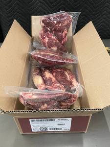 lot 53 image: Beef Ribeye Roll Steak - Fat Added - Frozen - Pack of 4 Vacuum-Sealed Bags - 10.3 lb