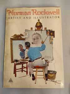 lot 57 image: Norman Rockwell XL Art Book