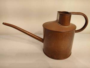 lot 91 image: Brookstone Copper Watering Can