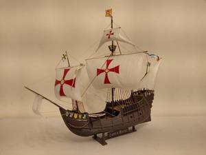 lot 204 image: Santa Maria Model Ship