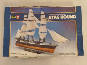 lot 210 image: Revell Stag Hound Clipper Ship Model in Box