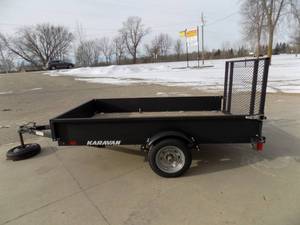 Karavan 5' x 8' Solid Side Utility Trailer