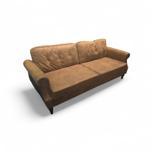 lot 16 image: Leather Like Sofa