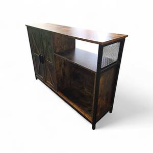 lot 39 image: Small Rustic CredenzaShelving 43x12x29