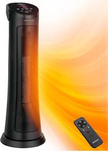 lot 129 image: NEW IN BOX COSTWAY Space Heater for Indoor Use, 1500W PTC Ceramic Heater