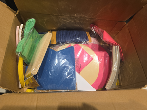 lot 149 image: Box of Brand New Party Supplies