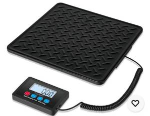 lot 138 image: Fuzion Digital Shipping Scale 440 pound max weight