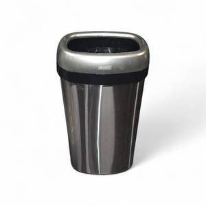 lot 170 image: Stainless Steel Trash Can 30x11