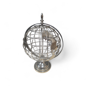 lot 158 image: Metal Rotating Globe