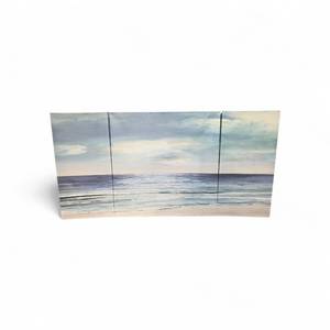 lot 188 image: 3pc Stretched Canvas Artwork