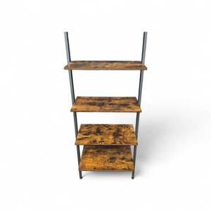 lot 193 image: Rustic 4 Tier Ladder Display Rack 61x25