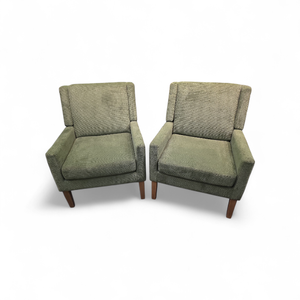 lot 8 image: 2 Mid Century Modern Accent Chairs