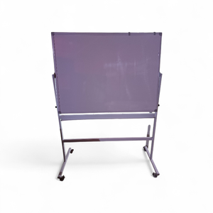 lot 213 image: Double Sided Whiteboard on Wheels
