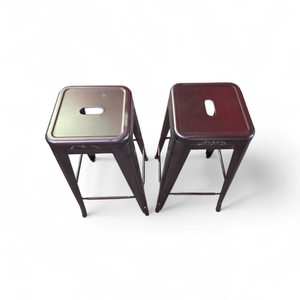 lot 223 image: 2 Metal Stools