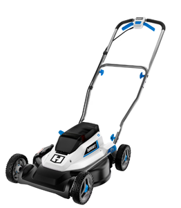 lot 96 image: HART 40-Volt Cordless 18-inch Push Mower (Used, No Battery, Only Charger)