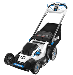 lot 98 image: HART 40V 20 Brushless Self-Propelled Electric Lawn Mower (Used, No Battery, Only Charger)