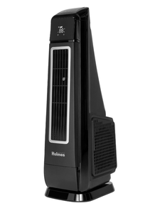 lot 219 image: Holmes 30� ExtremeBreeze High Velocity Tower Fan with Programmable Thermostat and 3 Speeds, Black