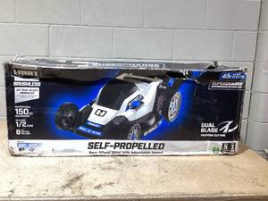 HART 40V Supercharge Brushless Dual Blade 20" Self-Propelled Mower Kit (1) 6AH Battery (1) Charger