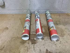 lot 410 image: LOT OF 3 Opalhouse Fiesta Animals Peel and Stick Wallpaper Cream - designed with Jungalow Adhesive, Removable, Vinyl, Multicolor