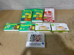 lot 315 image: LOT OF 8 Reusable Bags