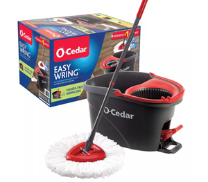 lot 225 image: O-Cedar EasyWring Spin Mop and Bucket System