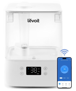 lot 231 image: Levoit VeSync Classic 300S Ultrasonic Smart Humidifier White Cool Mist, No Filter, 300-500 sq. ft., Bedroom & Baby Use