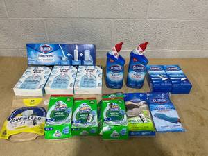 lot 325 image: LOT OF 14 Toilet Cleaning Products
