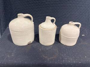 lot 2247 image: Three Stoneware Jugs