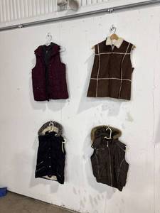 lot 2258 image: Four Womens Vests, Size L
