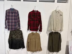 lot 2294 image: Mens Long-Sleeved Shirt Lot