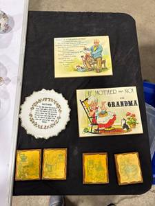 lot 2298 image: Sentimental Plaques & Decor Lot
