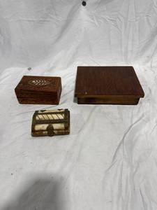 lot 2311 image: Assorted Decorative Boxes Lot
