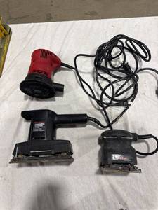 lot 2317 image: Lot of 3 Electric Sanders
