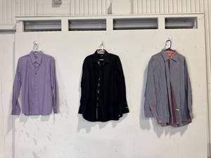 lot 2324 image: Mens Button-Up Shirt Lot