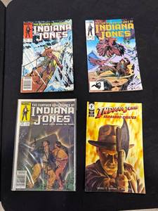 lot 2404 image: Indiana Jones Comic Book Lot
