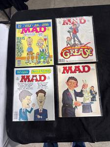 lot 2408 image: Mad Magazine Lot (4 Issues)