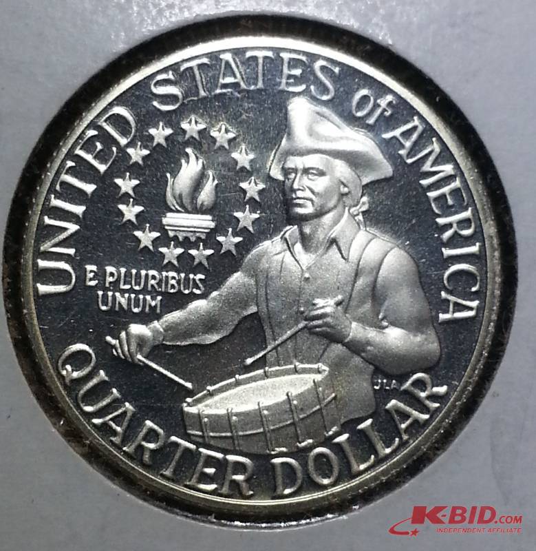 1976 S Bicentennial Proof Washington Quarter