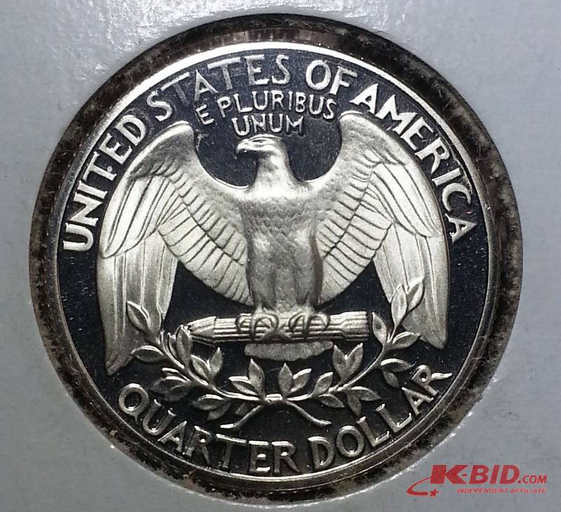 1979 S Proof Washington Quarter Filled S Variety