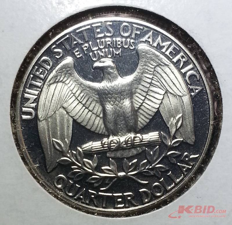 1990 S Proof Washington Quarter
