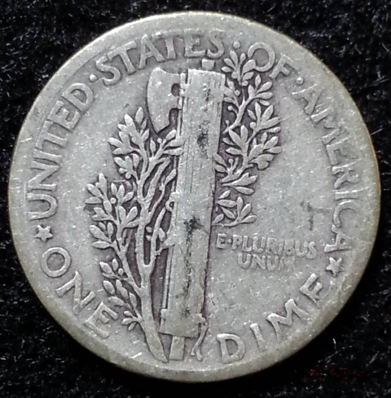 1941 Silver Mercury Dime