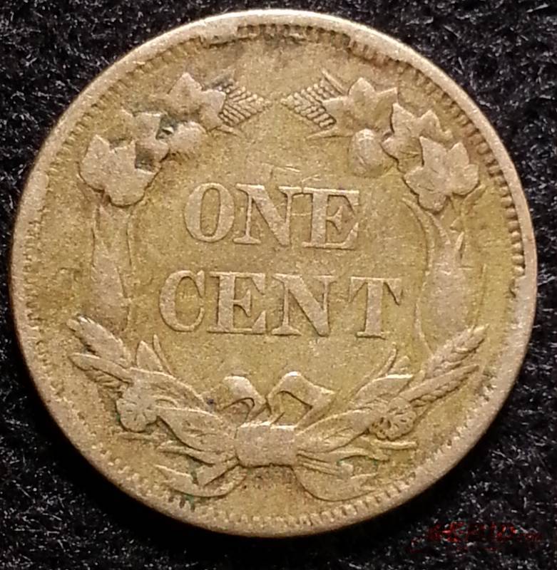1858 Flying Eagle Cent Small Letters