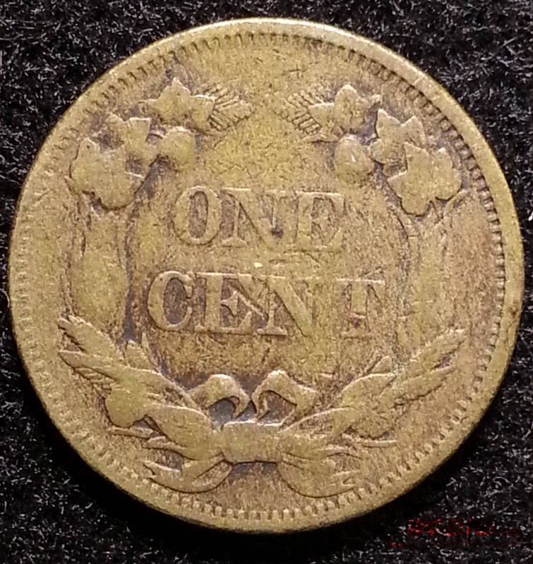 1858 Flying Eagle Cent Large Letters