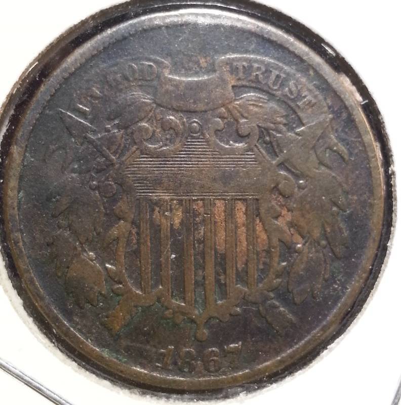 1867 Two Cent Piece