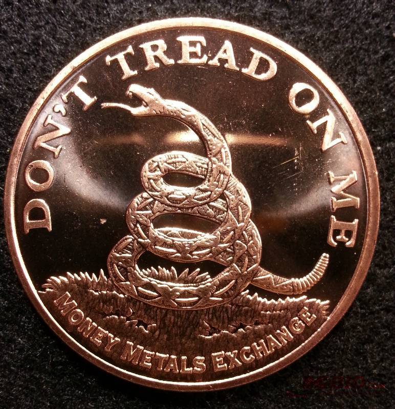 1oz Copper Round