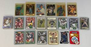 lot 4 image: Misc. Sports Cards Including Joe Montana And More (Most In Protective Sleeves)