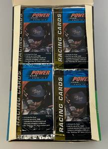 lot 11 image: 1994 Pro Set Super Premium Racing Cards (35) Foil Packs Box Pack (Open But Sealed Packs)