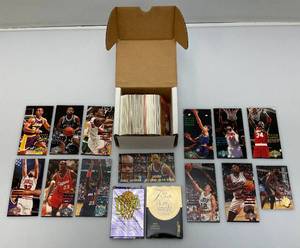 lot 18 image: Misc. Unsorted Sports Cards Two Factory Sealed Packs