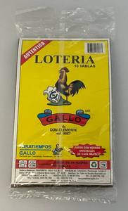 lot 28 image: Don Clemente LOTERIAS Card Game (New Old Stock)