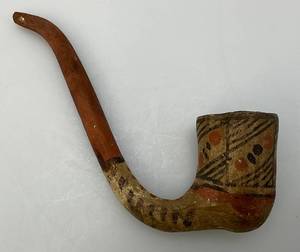 lot 59 image: Isleta Pueblo Pottery Pipe